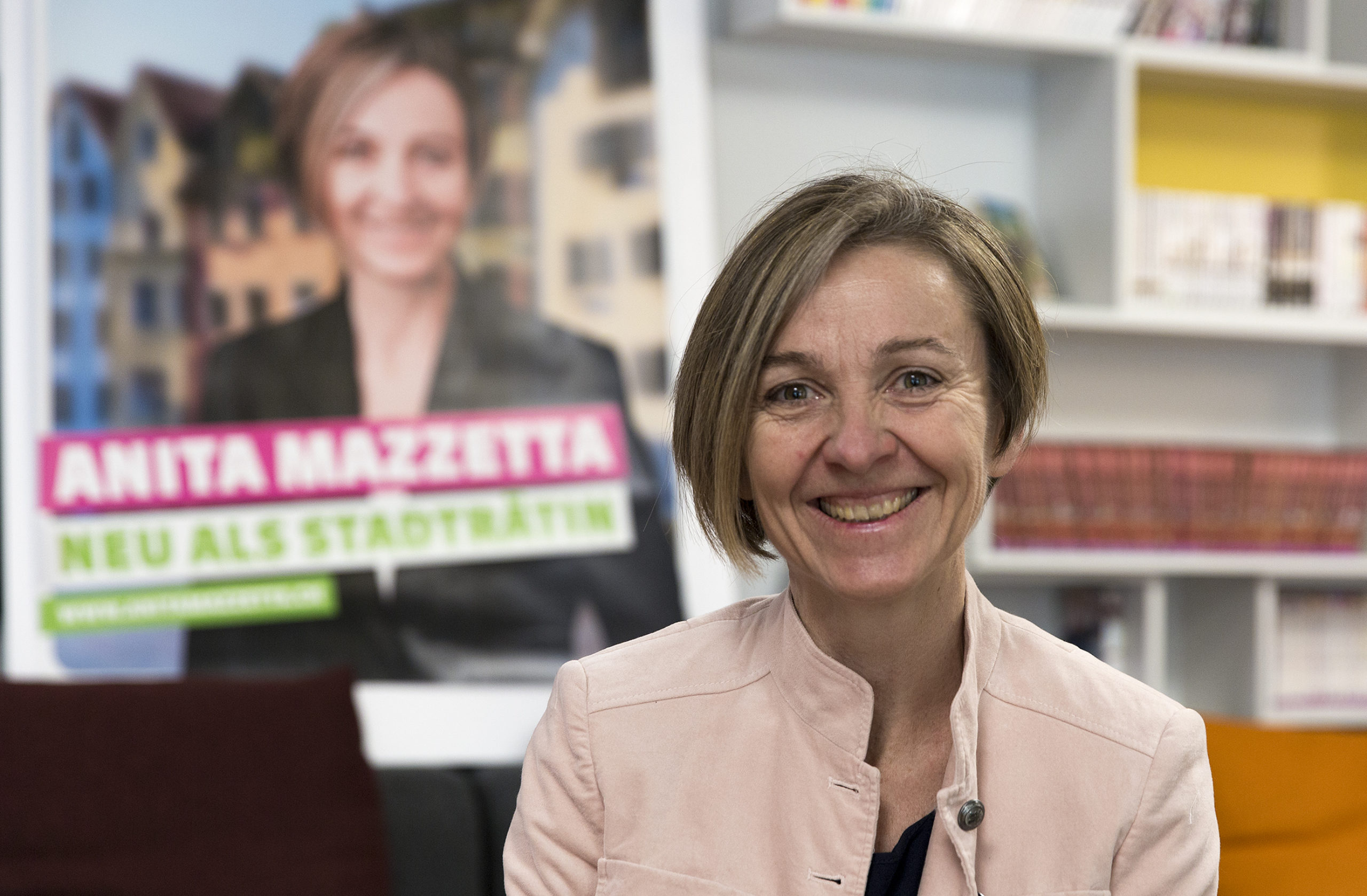 Stadtratskandidatin Anita Mazzetta