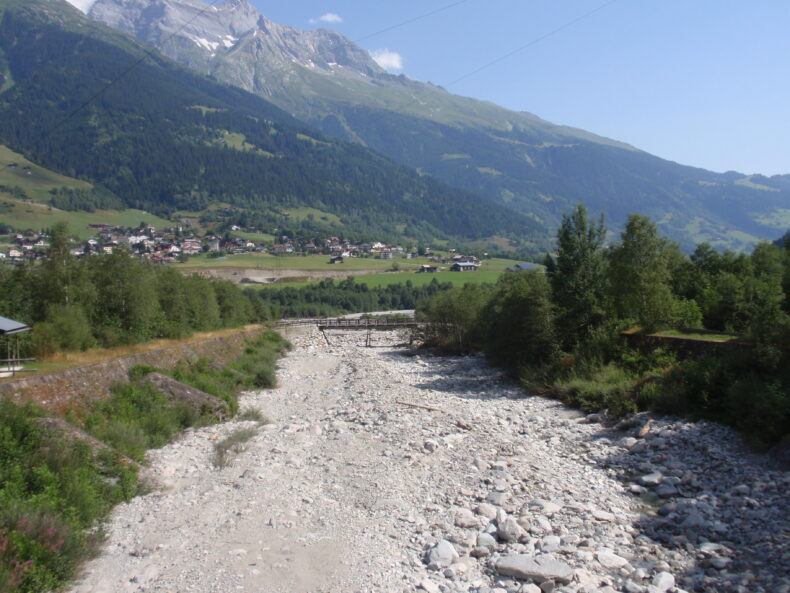 Restwasser Null im Rein da Sumvitg