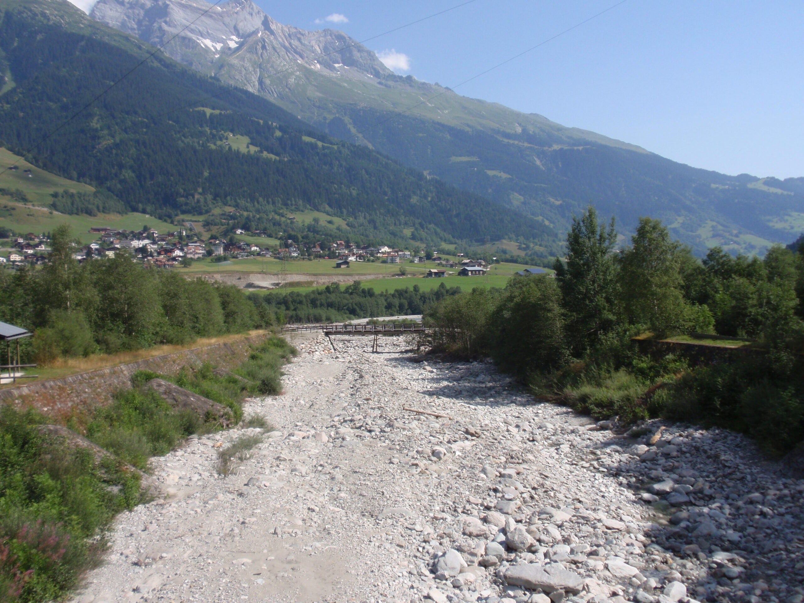 Restwasser Null im Rein da Sumvitg