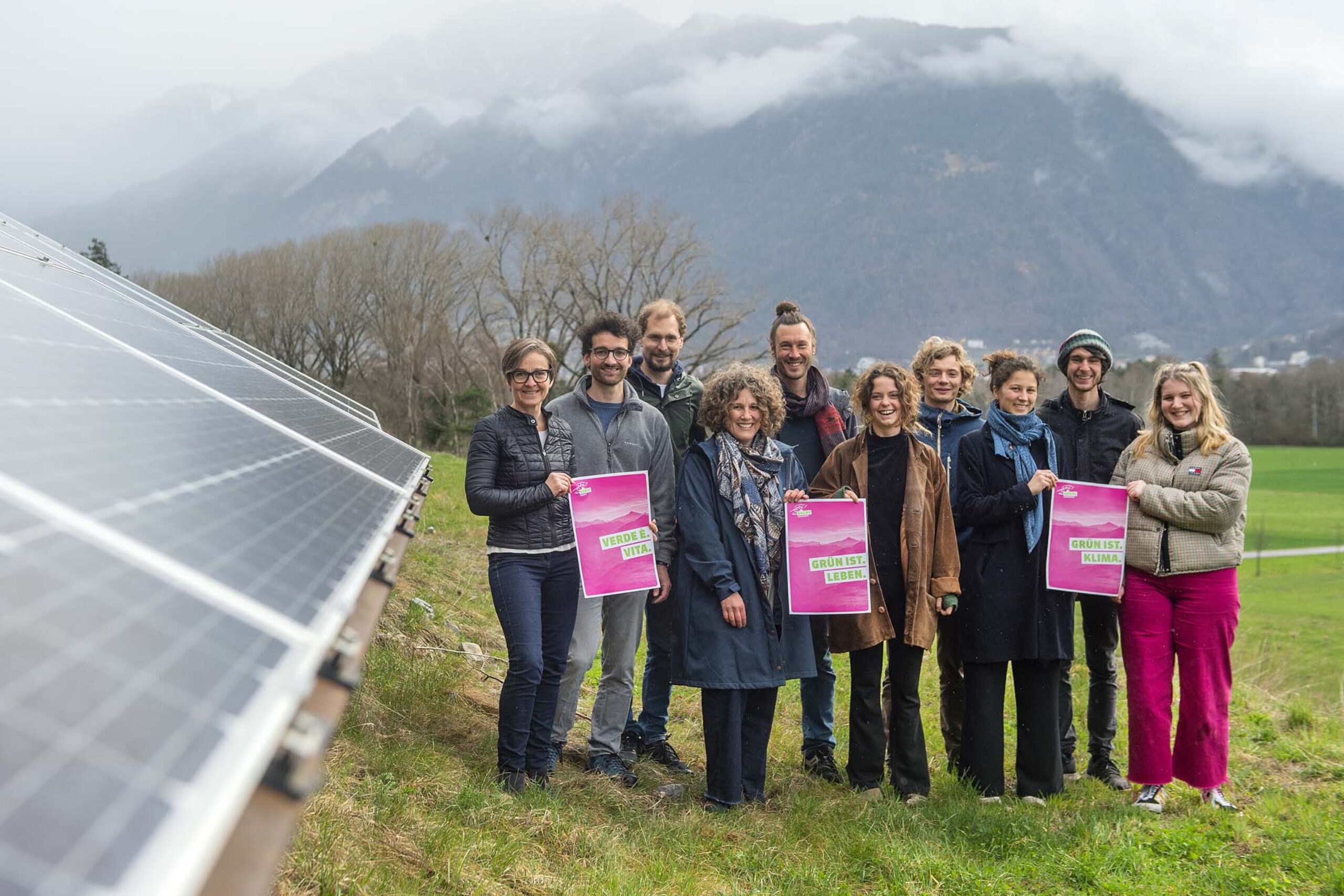 GRÜNE stellen ihre zwei Listen vor